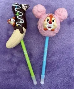 ディズニーリゾート 夏祭り 2017　チップとデール ボールペン