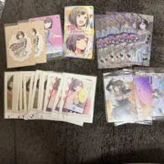 プロセカ東雲絵名 パシャこれ ウエハースクリアしおりヴァイス感謝祭ステッカー