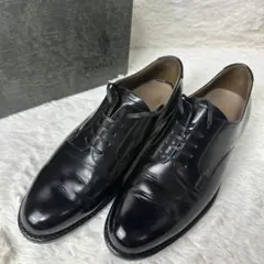 極美品 未使用感 ケンフォード 黒レザー ビジネスシューズ 24.5