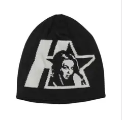 HYSTERIC GLAMOUR ブラック ビーニー STAR WOMAN