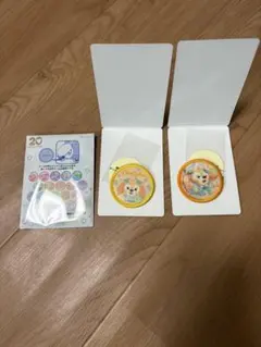 ディズニーシー　ダッフィー＆フレンズ20周年　ワッペン クッキーアン