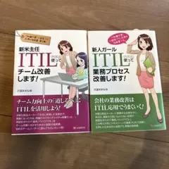 ITIL使って業務改善します！ 新米主任・新人ガール 2冊セット