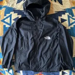THE NORTH FACE ブラック　コンパクトジャケット130