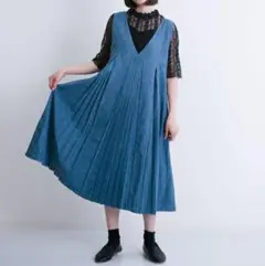 メルロー merlot タックプリーツジャンパースカートのサムネイル
