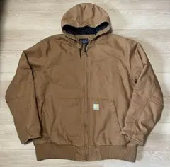 極美品 carhartt アクティブジャケット XL ブラウン