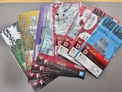 一番くじ 刃牙 タオル クリアファイル ステッカー ハンカチ セット