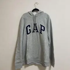 GAP グレー フード付きパーカー M