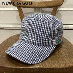NEW ERA ニューエラゴルフ ワークキャップ ネイビー ギンガムチェックのサムネイル