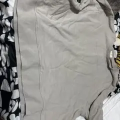 グレー コットン混紡 スウェット