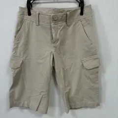 UNIQLOベージュ カーゴショートパンツ