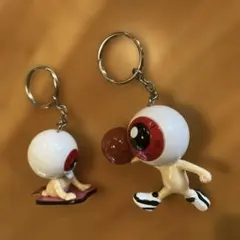目玉おやじ キーホルダー 1998年製 バスケットボール/サーフィン　2体セットのサムネイル