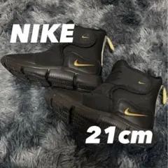 レア！美品！NIKE ノーヴィス スノーブーツ 21cm ゴールド キッズブーツ