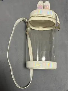 うさぎ耳付き クリアショルダーバッグ 痛バッグ うさ耳 バッグ