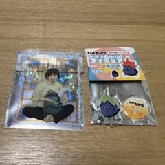 ハイキュー　山口忠　アクリルminiフィギュア　ホログラムクリアカード　遠征