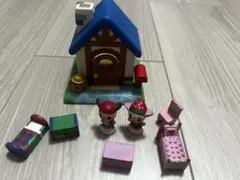 どうぶつの森　森をつくろう 青の屋根　セット フィギュア