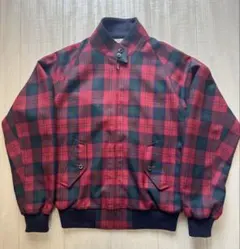 BARACUTA G-9 ジャケット イエロー レッド チェック 英国製 - メルカリ