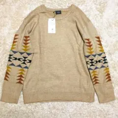 【新品未使用】ロデオクラウンズ ニット ベージュ メンズ XL