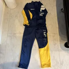 ATHLETA ジャージセット ネイビー/イエロー150cm上下セット