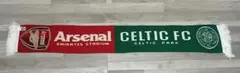 【美品 最終お値下】 アーセナル vs セルティック マフラー CL予選リーグ