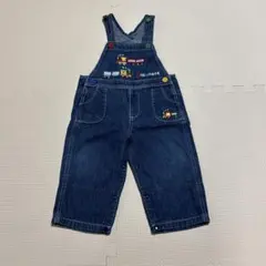 ミキハウス デニムオーバーオール 80cm