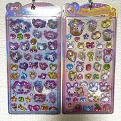 【正規品】うるちゅるポップシール　まじかるみゅーちゃん　フワフワらびちゃん