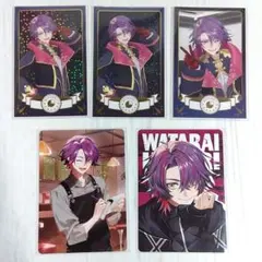 にじさんじ 渡会雲雀 チェキ風カード カード 5枚セット