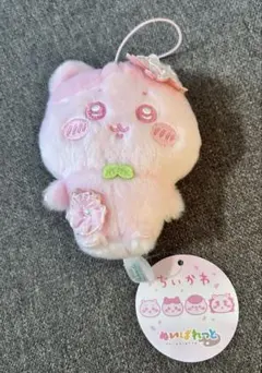 ちいかわ ハチワレ　ぬいぱれっと さくらいろ マスコット ぬいぐるみ
