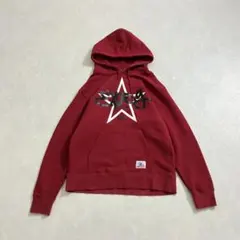 STARTER　スターター　パーカー　両面プリント　赤　レッド　古着