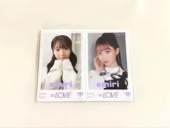 イコラブ 大谷映美里 ミニフォトカード vol.7 3種 ラストノート ドラデ