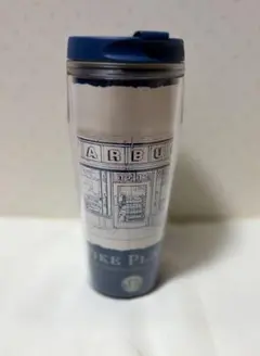 シアトルスターバックス1号店 Starbucks スタバ イラスト入りタンブラー