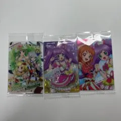 アイカツプリパラウエハース 3点セット