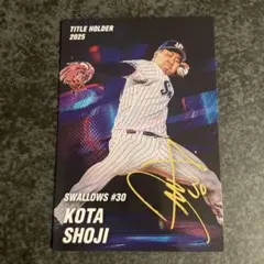 カルビー プロ野球チップスカード ヤクルトスワローズ 荘司宏太