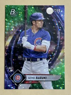 Topps Stadium Club Chrome 鈴木誠也 RCカード - メルカリ