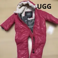 UGG フード付きピンクアウター