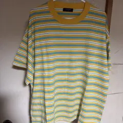 BACK NUMBER ストライプTシャツ Lサイズ