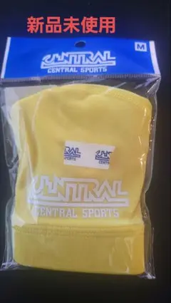 CENTRAL SPORTS 水泳帽 イエロー M
