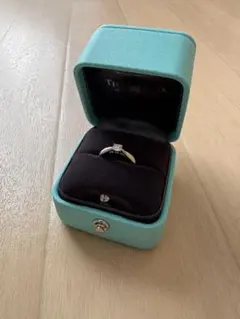 【証明書付】Tiffany ティファニー ソリティアリング 0.21ct 7号のサムネイル
