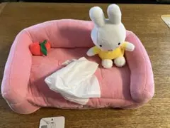 miffy ミッフィー ティッシュボックスカバー ピンク