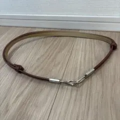 COMME CA ISM ブラウン　ファッションベルト