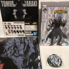 【新品】僕のヒーローアカデミア一番くじ　死柄木弔4点セット(F・I・J・K賞)