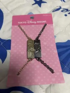 ディズニーリゾート　ミッキー ミニー　ペアブレスレット