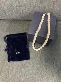 未使用SHIPS 淡水パール ネックレス
