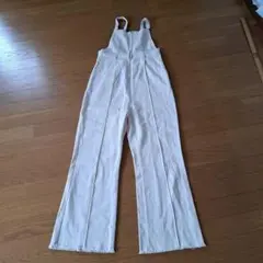 デニムフレアサロペットお値引き中