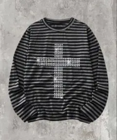 archive skull border T-shirt - メルカリ