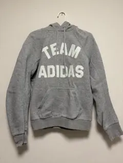 adidas TEAM ADIDAS パーカー グレー