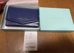 サマンサタバサ　プチチョイス　ネイビー　名刺入れ