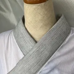 no.40 片面ウィリアムモリス柄ハンドメイド半幅帯 アネモネ