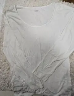 【大特価】訳あり未使用 GUNZE 8分袖インナー 綿100% Lサイズ