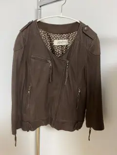 【Ray Beamsレイビームス】レジャージャケット　山羊革　サイズS〜M