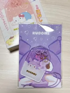 サンリオキャラクターズ 福福 お守り風 アクリルキーホルダー クロミ